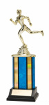 Track Blue Trophy Small